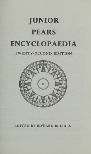 Tapa de Junior Pears encyclopaedia