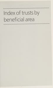 Tapa de The directory of grant making trusts