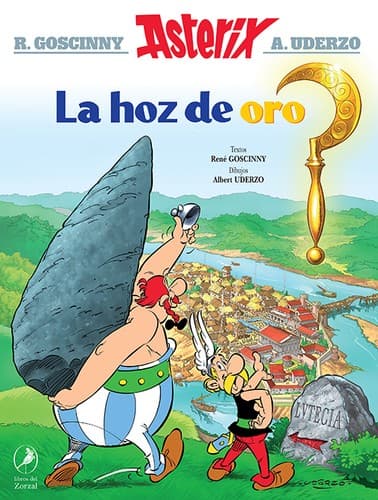 Tapa de Asterix - La hoz de oro