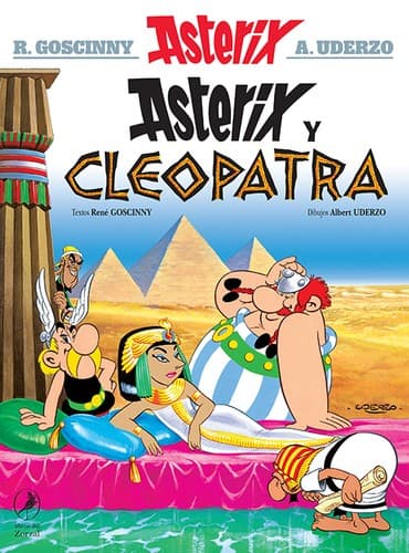 Tapa de Asterix - Asterix y Cleopatra