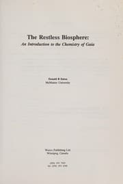 Tapa de The restless biosphere