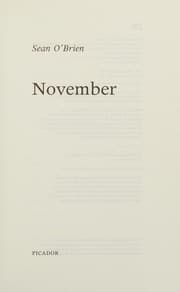 Tapa de November