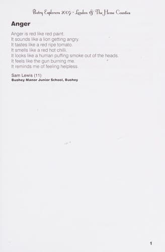 Tapa de Poetry explorers 2009