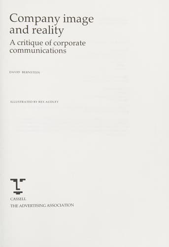 Tapa de Company image and reality