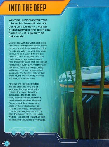 Tapa de The Deep official handbook