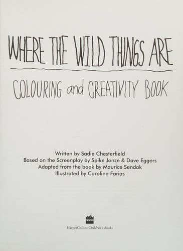 Tapa de Where the Wild Things Are