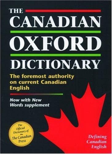 Tapa de The Canadian Oxford dictionary