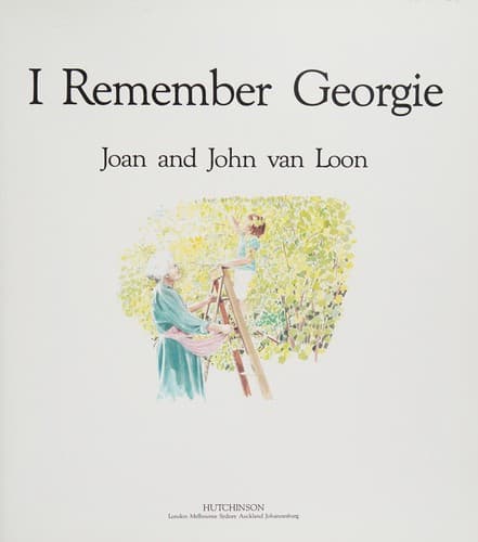 Tapa de I remember Georgie