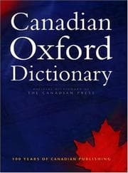 Tapa de Canadian Oxford Dictionary