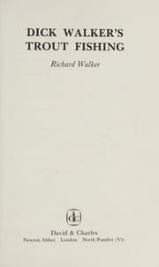 Tapa de Dick Walker's Trout fishing