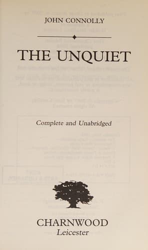 Tapa de Unquiet