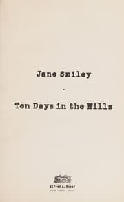 Tapa de Ten Days in the Hills