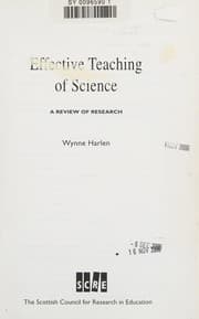 Tapa de The Effective Teaching of Science