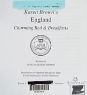 Tapa de Karen Brown's England