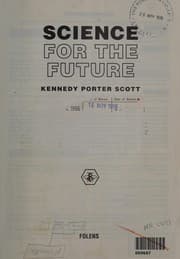 Tapa de Science for the future