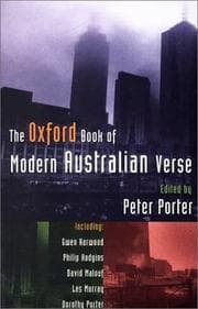 Tapa de The Oxford Book of Modern Australian Verse