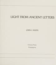 Tapa de Light from ancient letters