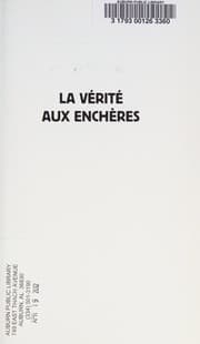 Tapa de La vérité aux enchères