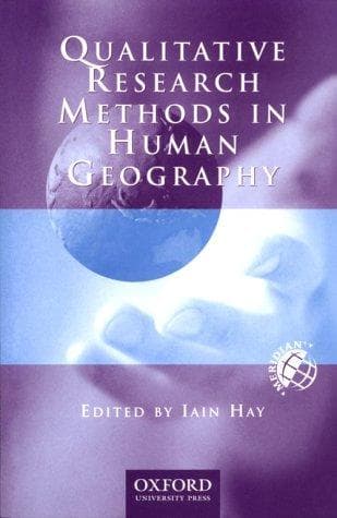 Tapa de Qualitative research methods in human geography