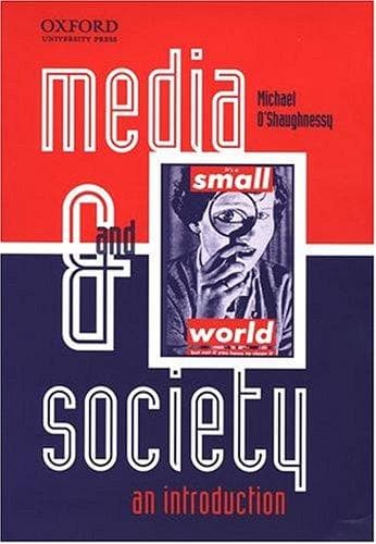 Tapa de Media and Society