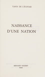 Tapa de Naissance d'une nation