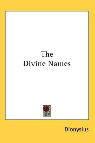 Tapa de The Divine Names