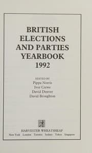 Tapa de British elections and parties yearbook 1992