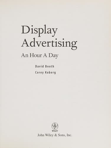 Tapa de Display advertising