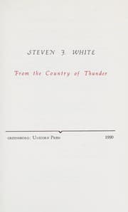 Tapa de From the Country of Thunder