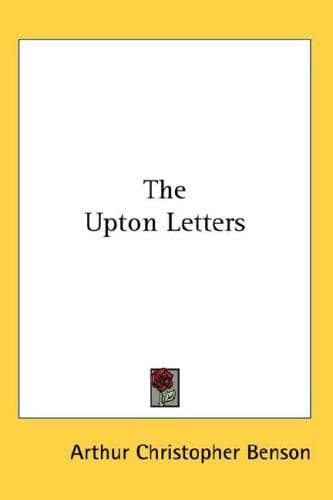 Tapa de The Upton Letters