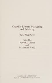 Tapa de Creative library marketing and publicity