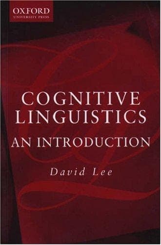 Tapa de Cognitive Linguistics