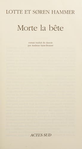 Tapa de Morte la bête
