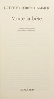 Tapa de Morte la bête