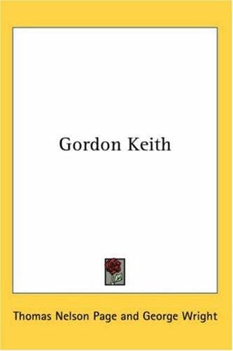 Tapa de Gordon Keith