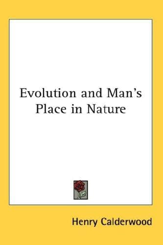 Tapa de Evolution and Man's Place in Nature