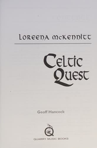 Tapa de Loreena McKennitt