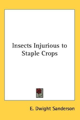 Tapa de Insects Injurious to Staple Crops