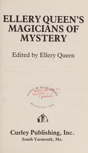 Tapa de Ellery Queen's Magicians of Mystery