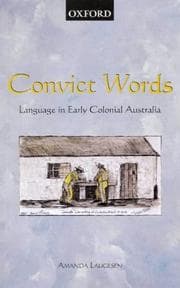Tapa de Convict words