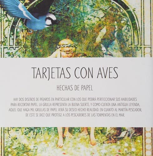 Tapa de Labores con Pájaros