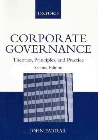 Tapa de Corporate governance