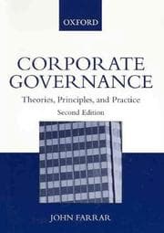 Tapa de Corporate governance