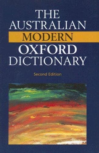 Tapa de Australian Modern Oxford Dictionary