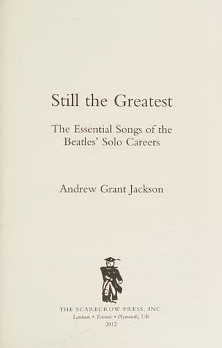 Tapa de Still the greatest