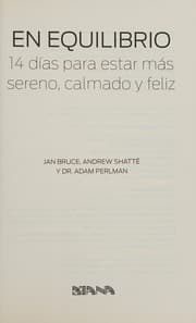 Tapa de En Equilibrio