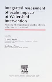 Tapa de Integrated Assessment of Scale Impacts of Watershed Intervention