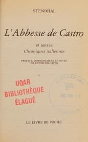 Tapa de The Abbess of Castro and other tales