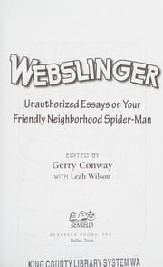 Tapa de Webslinger