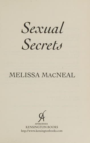 Tapa de Sexual secrets